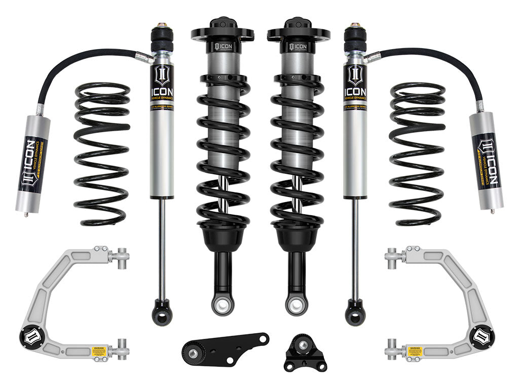 ICON 2024-2025 Toyota Tacoma 1.25-3" Lift, Stage 3 Suspension System, Billet, Triple Rate Rear Springs k53293s