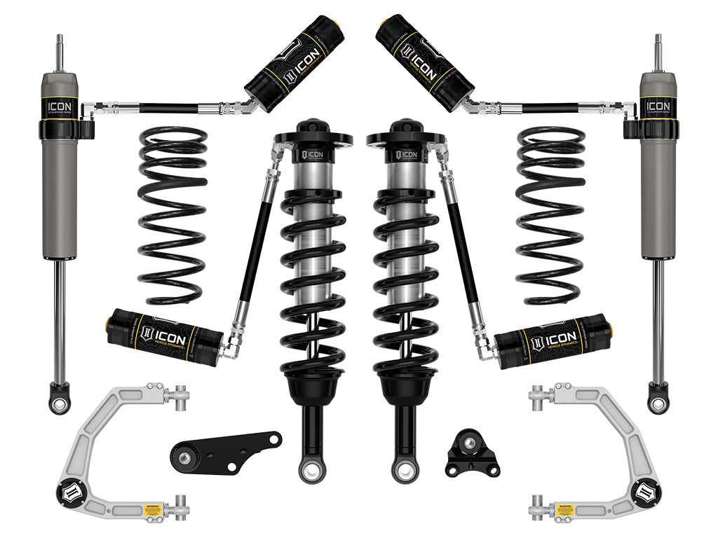ICON 2024-2025 Toyota Tacoma 1.25-3" Lift, Stage 4 Suspension System, Billet, Overland Rear Springs k53294x