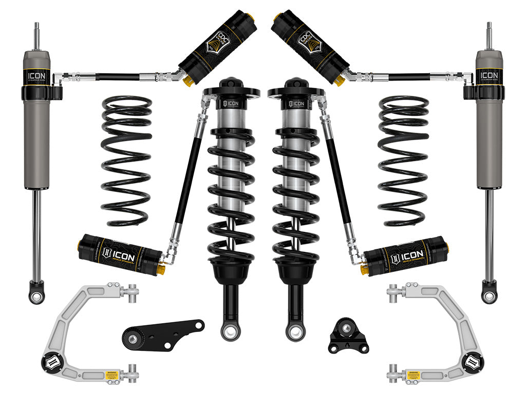 ICON 2024-2025 Toyota Tacoma 1.25-3" Lift, Stage 5 Suspension System, Billet, Triple Rate Rear Springs k53295s