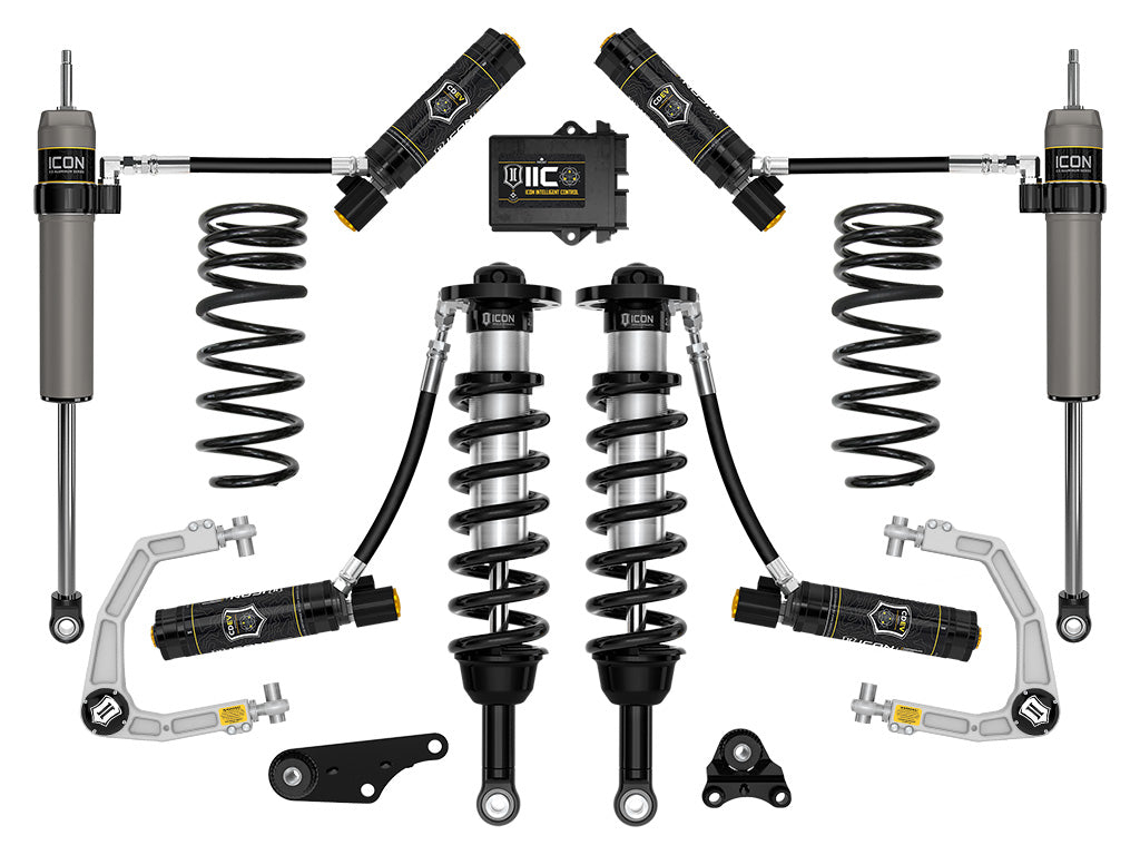 ICON 2024-2025 Toyota Tacoma 1.25-3" Lift, Stage 6 Suspension System, Billet, Overland Rear Springs k53296x