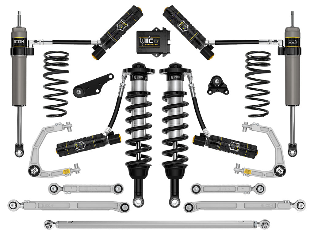 ICON 2024-2025 Toyota Tacoma 1.25-3" Lift, Stage 13 Suspension System, Billet, Overland Rear Springs k53303x