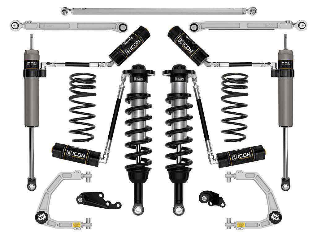 ICON 2024 Lexus GX550, 1.25-3" Lift, Stage 7 Suspension System, Billet K53357