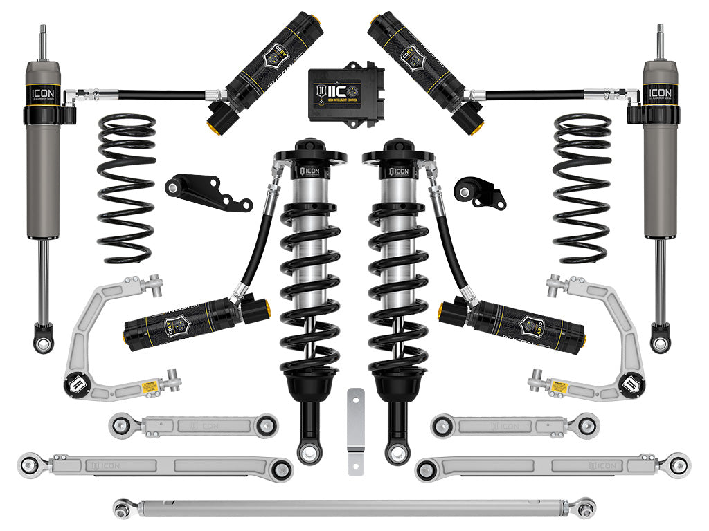 ICON 2024 Lexus GX550, 1.25-3" Lift, Stage 10 Suspension System, Billet k53360