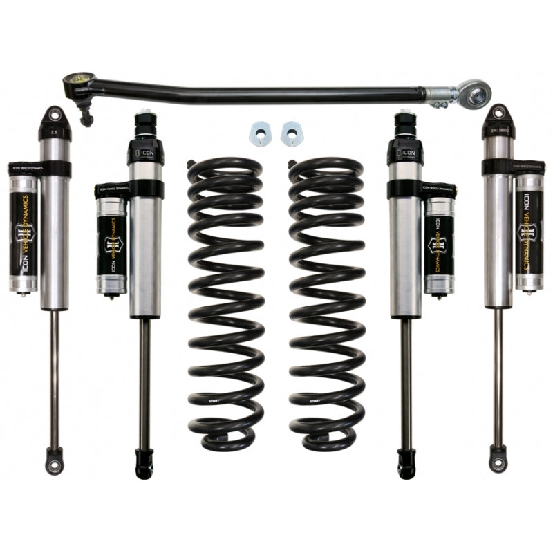 ICON 2017-2019 Ford F-250/F-350 Super Duty 4WD Diesel, 2.5" Lift, Stage 3 Suspension System k62513
