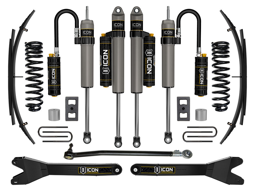 ICON 2023 Ford F-250/F-350 Super Duty 4WD Gas, 2.5" Lift, Stage 4 Suspension System w/ Radius Arms and Expansion Packs K62594RL