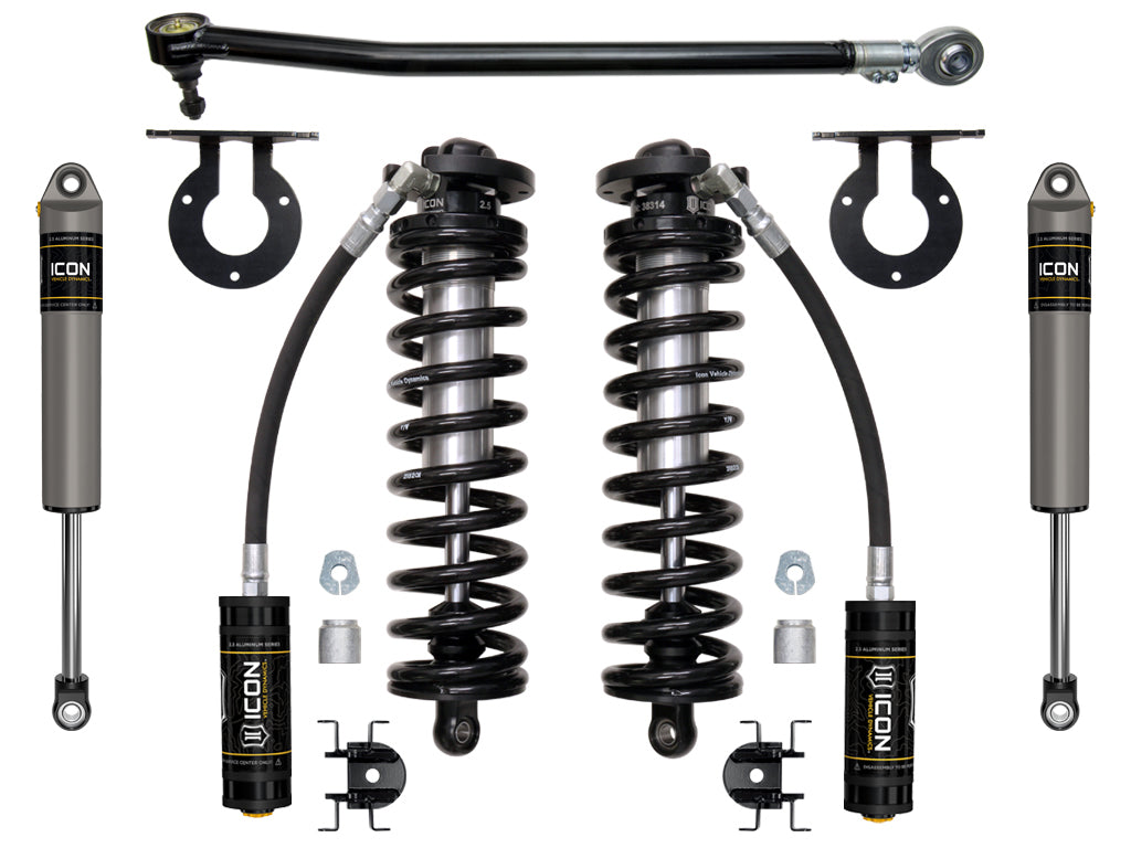 ICON 2017-2023 Ford F-250/F-350 Super Duty 4WD, 2.5-3" Lift, Stage 2 Coilover Conversion System k63142