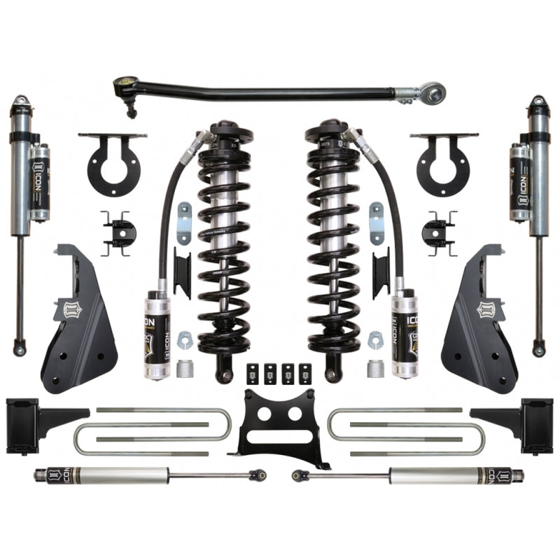 ICON 2017-2022 Ford F250/F350, 4-5.5" Lift, Stage 4 Suspension System k63154