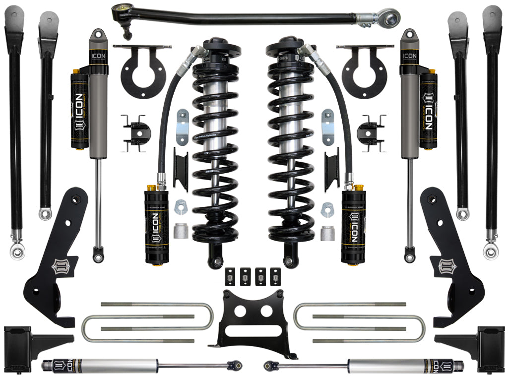 ICON 2017-2022 Ford F250/F350, 4-5.5" Lift, Stage 5 Suspension System k63155