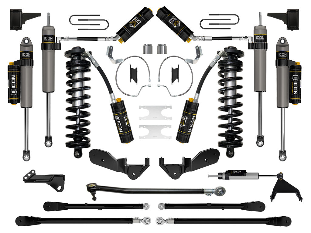 ICON 2023 Ford F-250/F-350 Super Duty 4WD, 4-5.5" Lift, Stage 7 Coilover Conversion System K63177