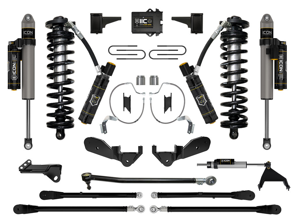 ICON 2023 Ford F-250/F-350 Super Duty 4WD, 4-5.5" Lift, Stage 8 Coilover Conversion System K63178