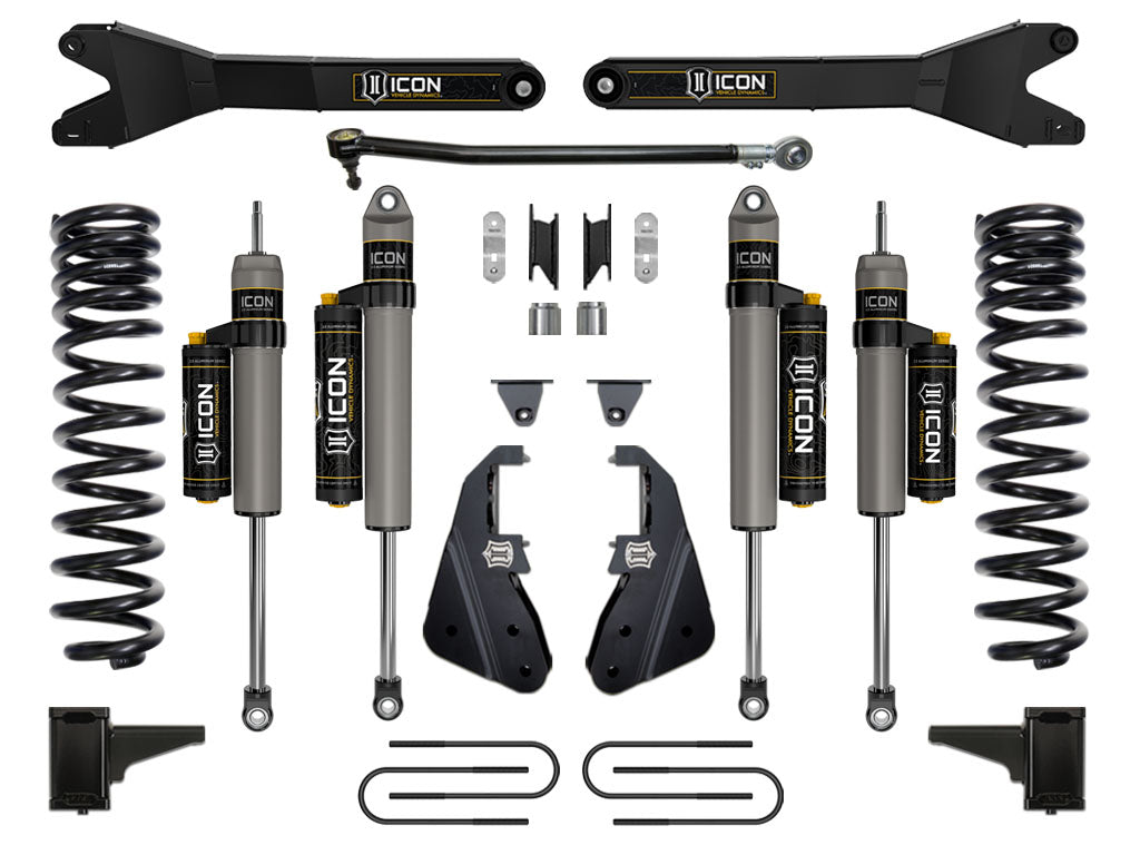 ICON 17-19 FORD F250/F350 4.5" STAGE 4 SUSPENSION SYSTEM W RADIUS ARM K64514R
