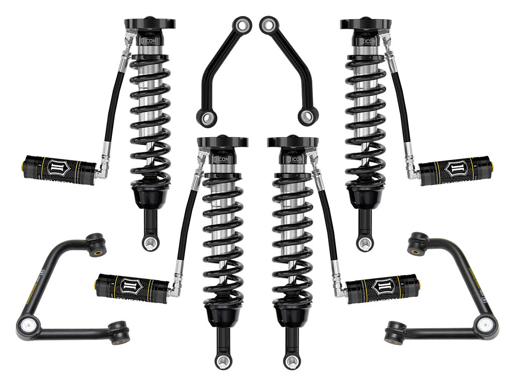 ICON 2021-2023 Chevrolet Tahoe & Suburban/2021-2023 GMC Yukon & Yukon XL, 2.5-3.25" Lift, Stage 3 Suspension System, Tubular UCA k73103t