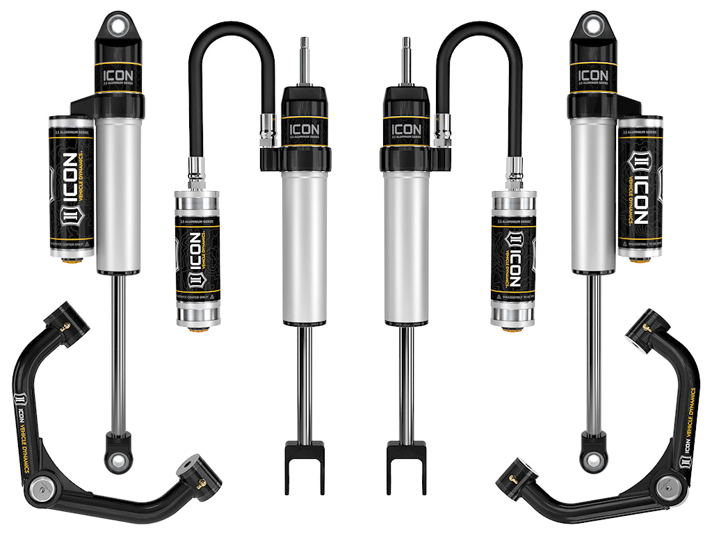ICON 20-UP GM 2500HD/3500 0-2" STAGE 2 SUSPENSION SYSTEM (TUBULAR) k78352t