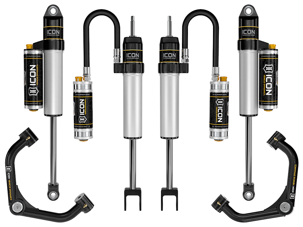 ICON 20-UP GM 2500HD/3500 0-2" STAGE 3 SUSPENSION SYSTEM (TUBULAR) K78353T