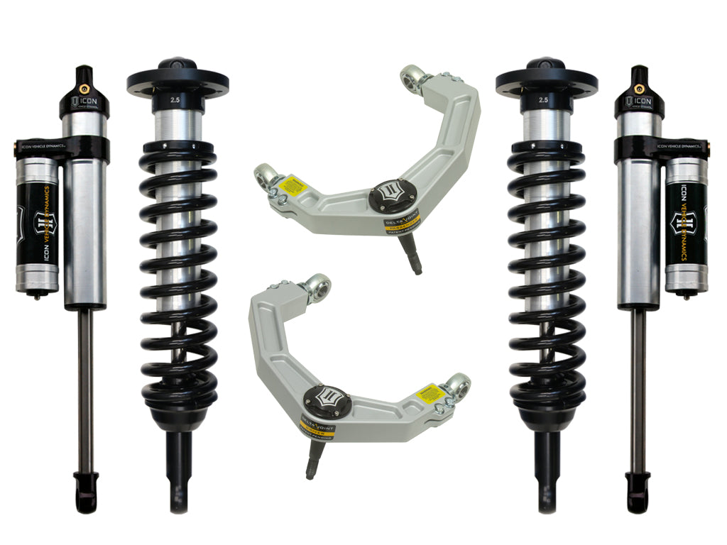 ICON 09-13 FORD F150 4WD 0-2.63" STAGE 3 SUSPENSION SYSTEM W BILLET UCA k93003