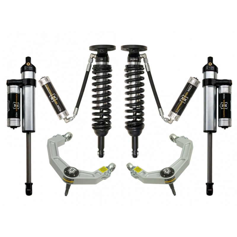 ICON 09-13 FORD F150 4WD 1.75-2.63" STAGE 4 SUSPENSION SYSTEM W BILLET UCA k93004