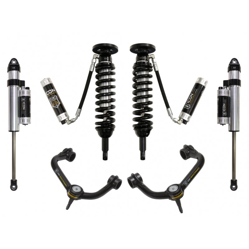 ICON 09-13 FORD F150 4WD 1.75-2.63" STAGE 5 SUSPENSION SYSTEM W TUBULAR UCA k93005t
