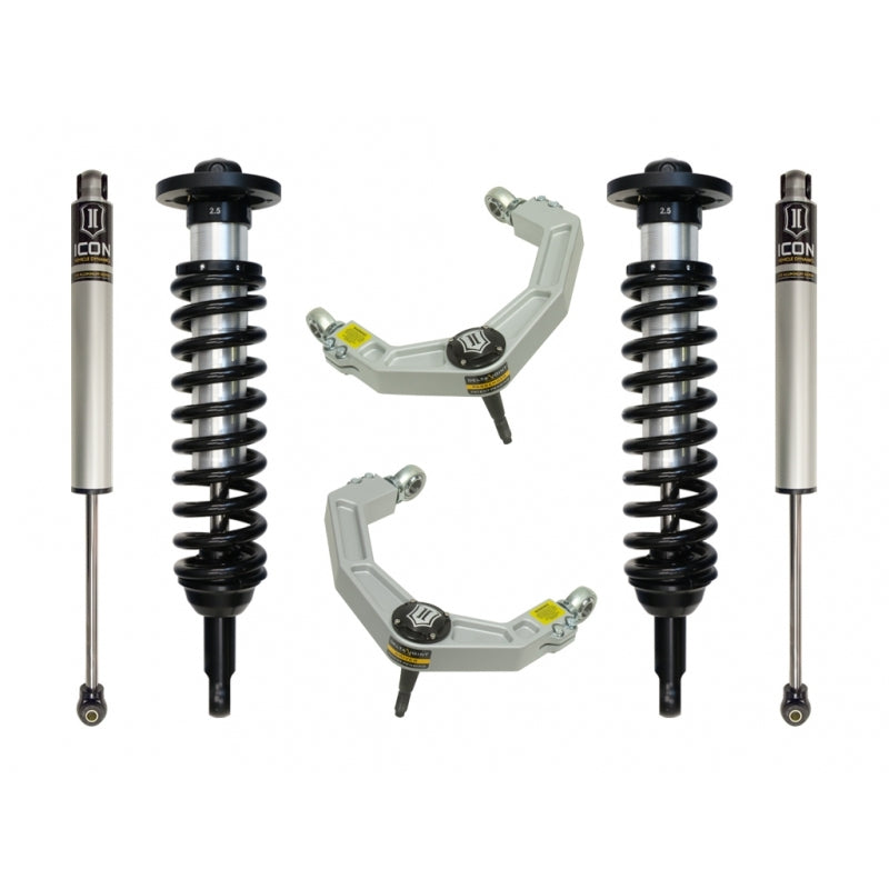 ICON 09-13 FORD F150 2WD 0-2.63" STAGE 2 SUSPENSION SYSTEM W BILLET UCA k93011