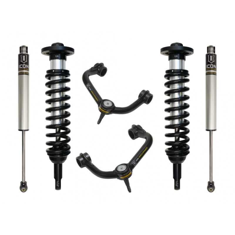 ICON 09-13 FORD F150 2WD 0-2.63" STAGE 2 SUSPENSION SYSTEM W TUBULAR UCA k93011t