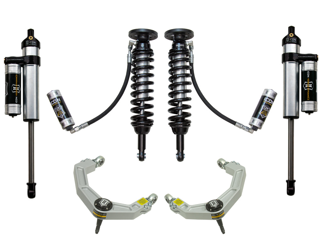 ICON 09-13 FORD F150 2WD 1.75-2.63" STAGE 4 SUSPENSION SYSTEM W BILLET UCA k93013