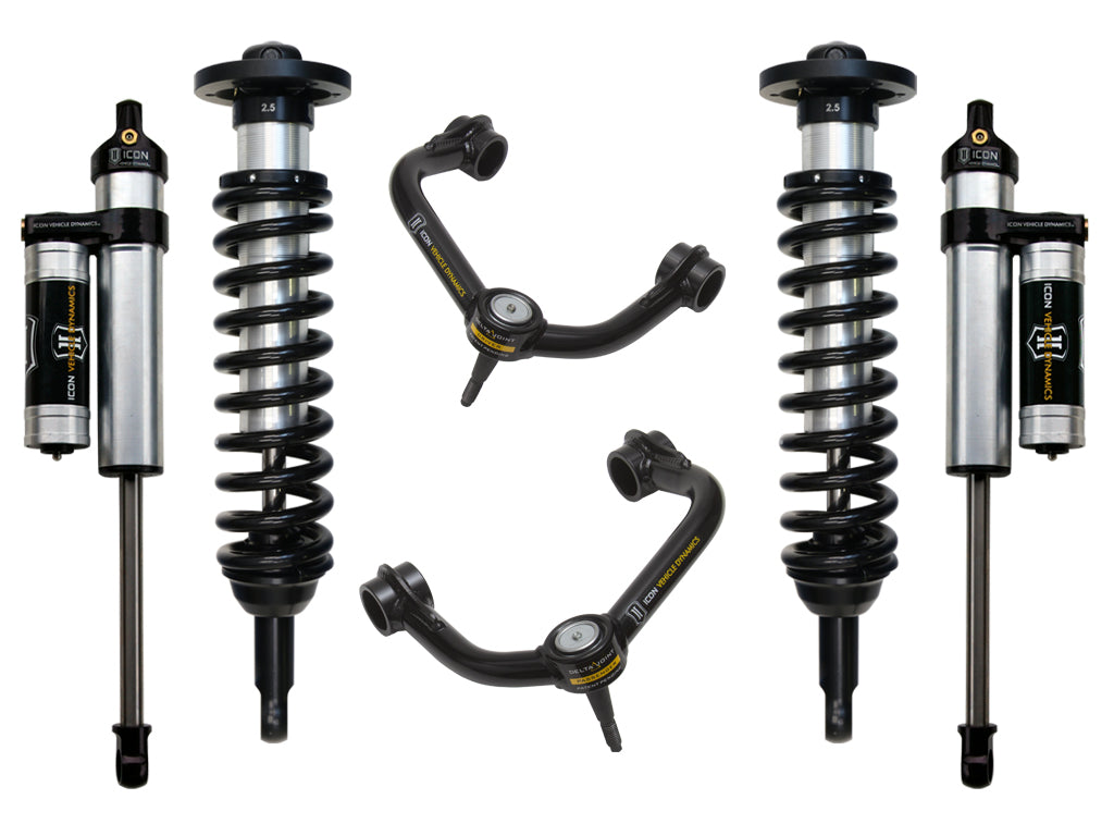 ICON 04-08 FORD F150 4WD 0-2.63" STAGE 3 SUSPENSION SYSTEM W TUBULAR UCA k93022t
