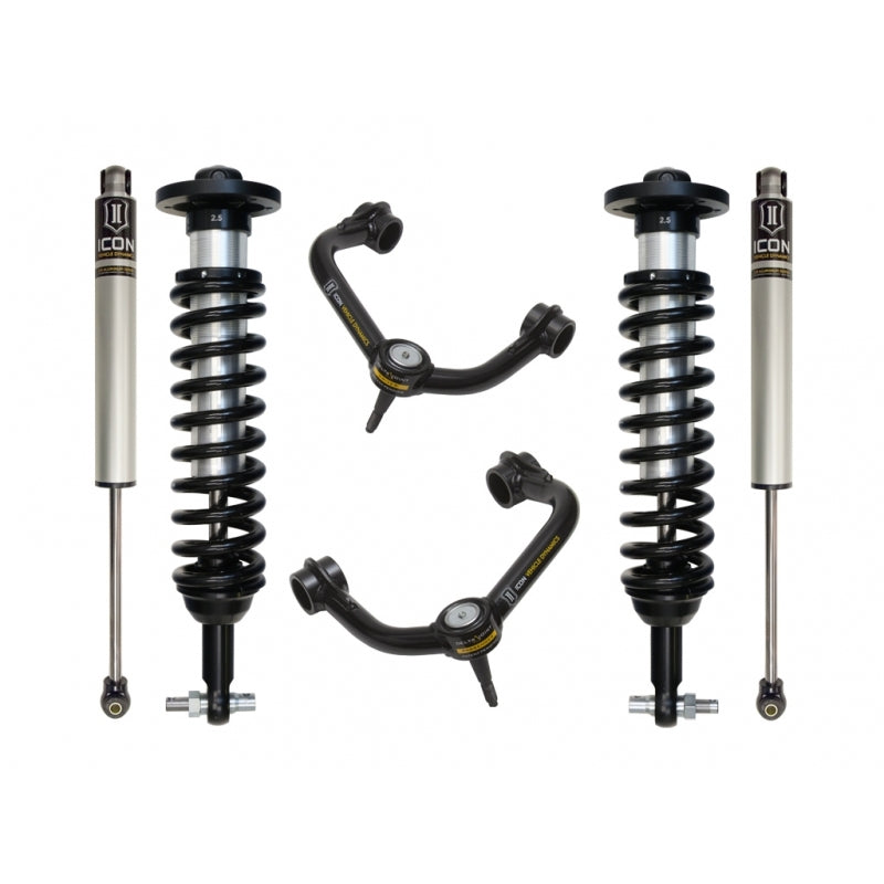 ICON 2014 FORD F150 4WD 0-2.63" STAGE 2 SUSPENSION SYSTEM W TUBULAR UCA k93062t