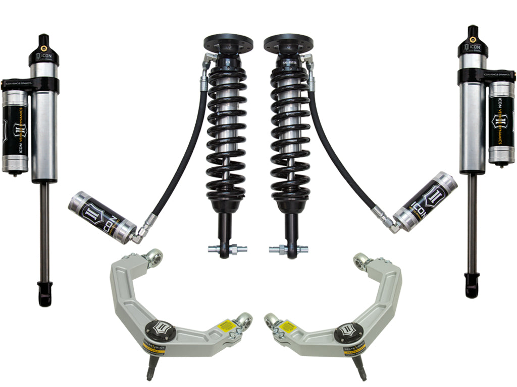 ICON 2014 FORD F150 4WD 1.75-2.63" STAGE 4 SUSPENSION SYSTEM W BILLET UCA k93064