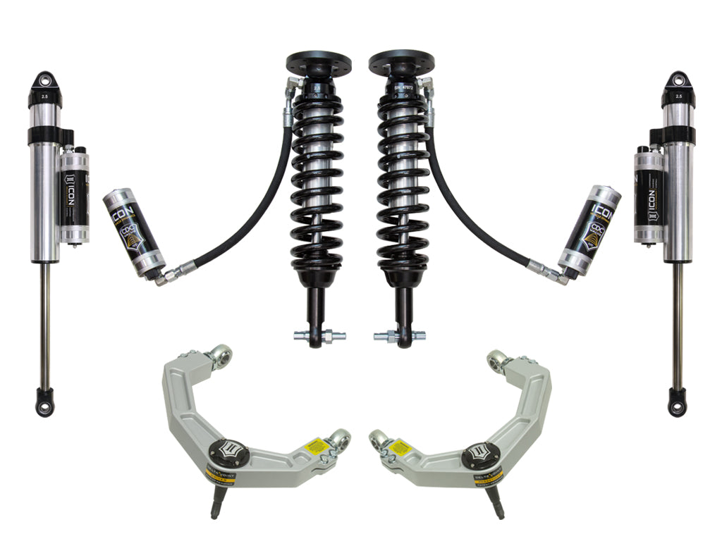 ICON 2014 FORD F150 4WD 1.75-2.63" STAGE 5 SUSPENSION SYSTEM W BILLET UCA k93065