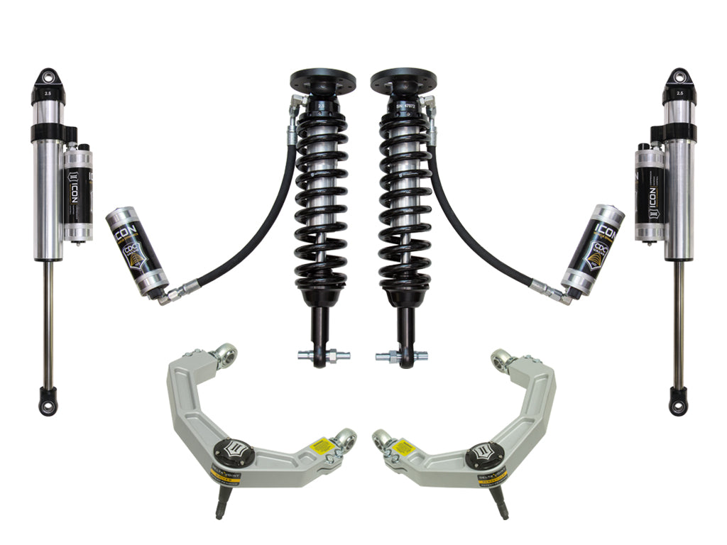 ICON 2014 FORD F150 2WD 1.75-2.63" STAGE 5 SUSPENSION SYSTEM W BILLET UCA k93075