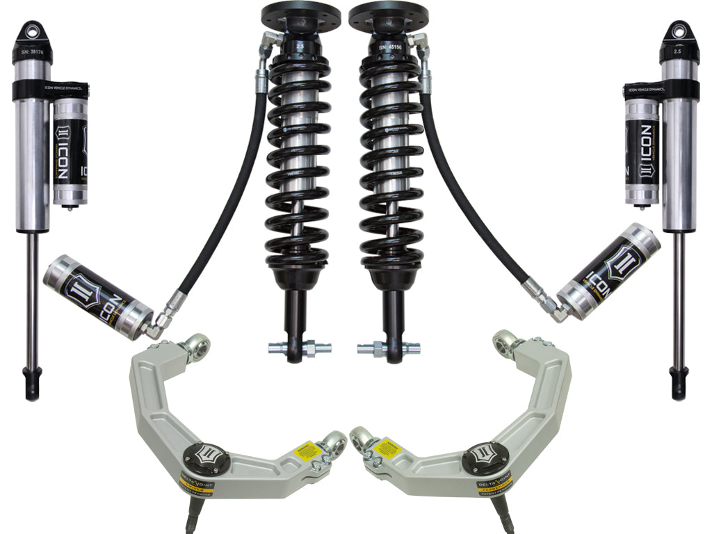 ICON 2015-2020 FORD F150 2WD 1.75-3" STAGE 4 SUSPENSION SYSTEM W BILLET UCA k93094