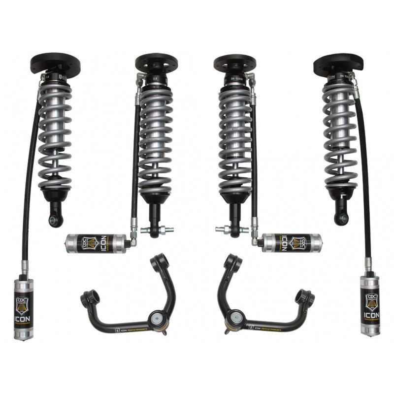 ICON 2014-2020 FORD EXPEDITION 4WD .75-2.25" STAGE 2 SUSPENSION SYSTEM W TUBULAR UCA k93302t