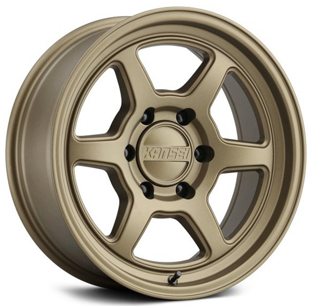 17x8.5 Kansei Off-Road Roku Bronze 6x5.5/139.7 -10mm - Flex Offroad