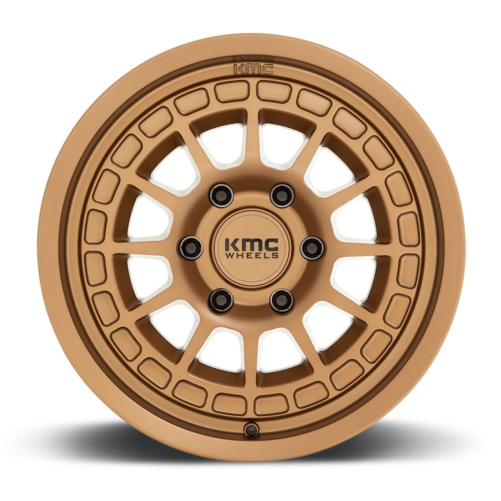 17x8 KMC KM719 Canyon Matte Bronze 5x4.5/114.3 35mm - Flex Offroad