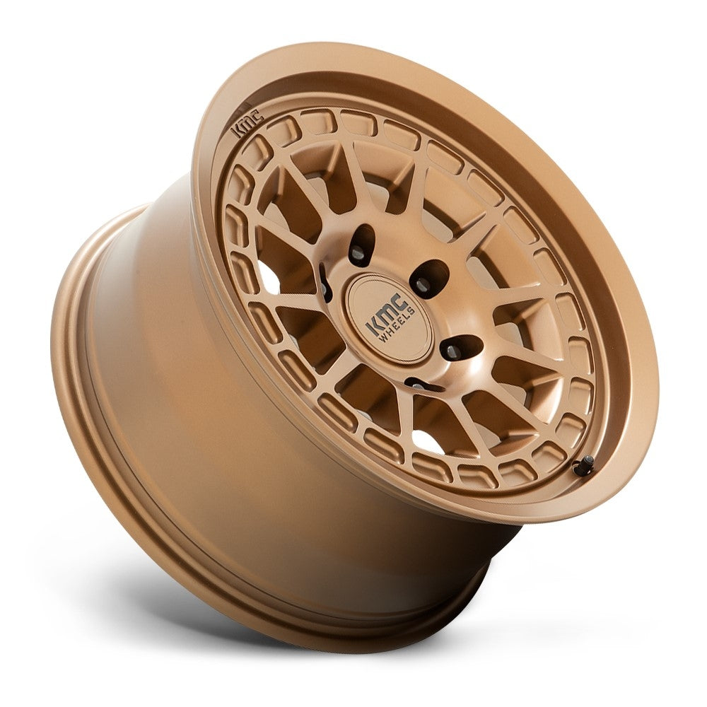 17x8 KMC KM719 Canyon Matte Bronze 5x4.5/114.3 35mm - Flex Offroad