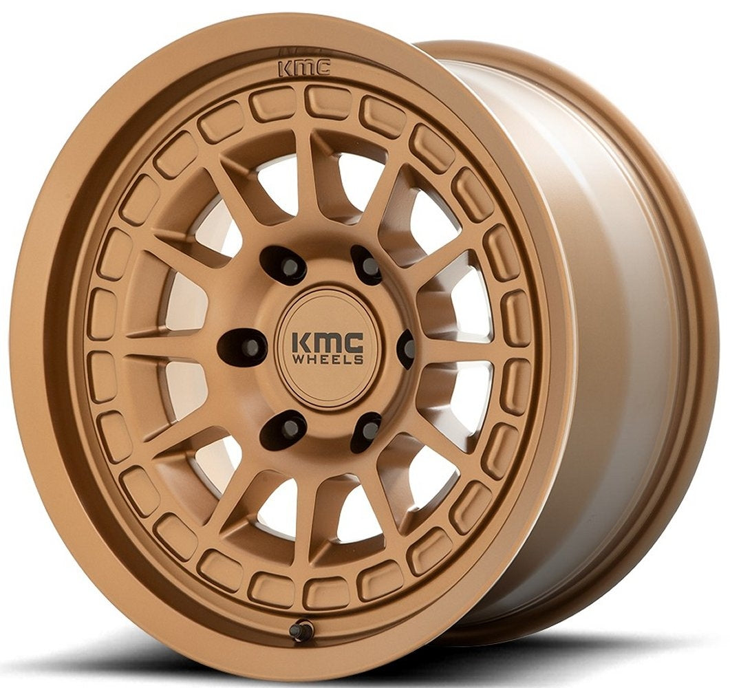 17x8 KMC KM719 Canyon Matte Bronze 5x4.5/114.3 35mm - Flex Offroad