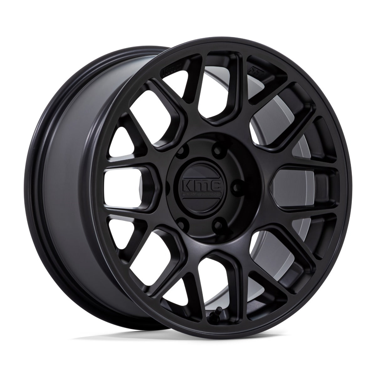 17x8.5 KMC KM730 Hatchet Matte Black 6x5.5/139.7 -10mm - Flex Offroad