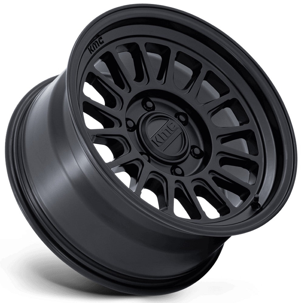 18x9 KMC KM733 Impact FFT Matte Black (Flow Form) 8x170 18mm