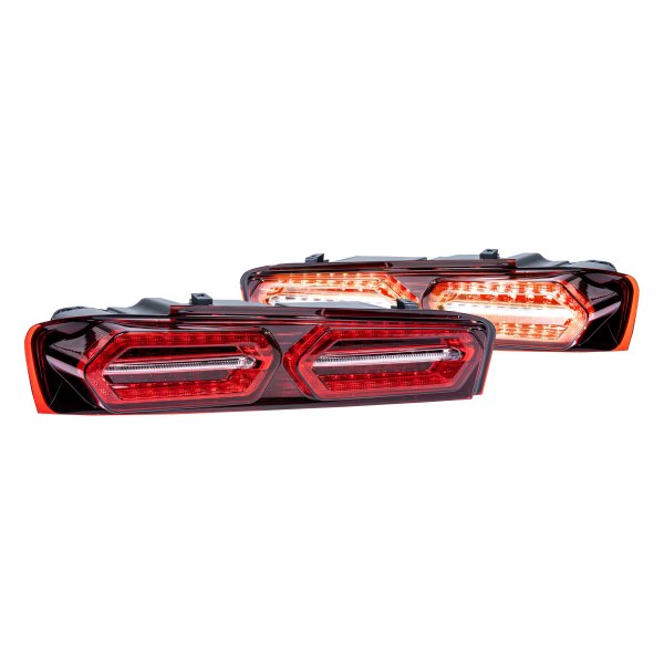 Morimoto XB LED Tails: Chevrolet Camaro (16-18) (Pair / Facelift / Red) LF407 - Flex Offroad