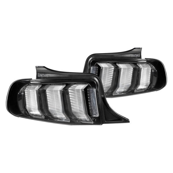 Morimoto XB LED Tails: Ford Mustang (10-12) (Pair / Facelift / Smoked) LF442.2 - Flex Offroad