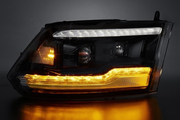 Morimoto XB LED Headlights: Dodge Ram (09-18) (Pair / ASM) LF520-ASM