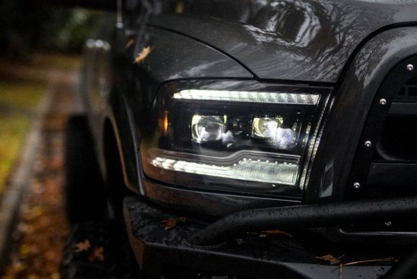 Morimoto XB LED Headlights: Dodge Ram (09-18) (Pair / ASM) LF520-ASM