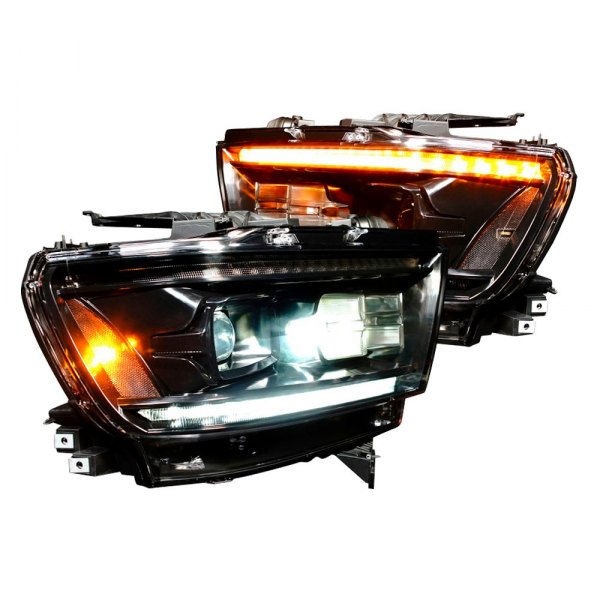 Morimoto XB LED Headlights: Dodge Ram 1500 (2019+) (Pair / ASM)(Gen 2) LF523-ASM - Flex Offroad