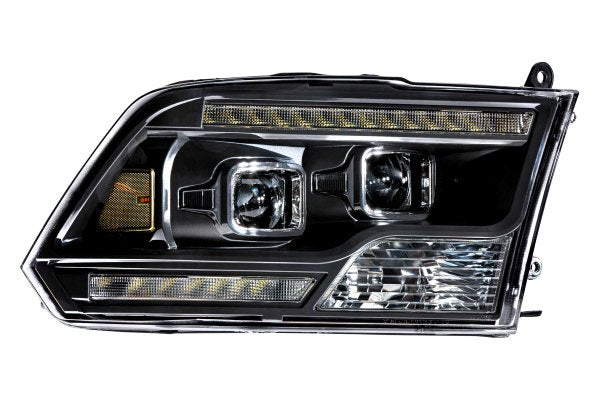 Morimoto XB Hybrid LED Headlights: Dodge Ram (09-18) (Pair / ASM) LF524 - Flex Offroad