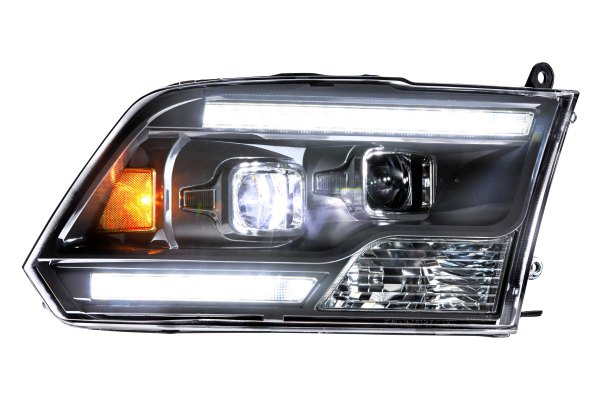 Morimoto XB Hybrid LED Headlights: Dodge Ram (09-18) (Pair / ASM) LF524 - Flex Offroad