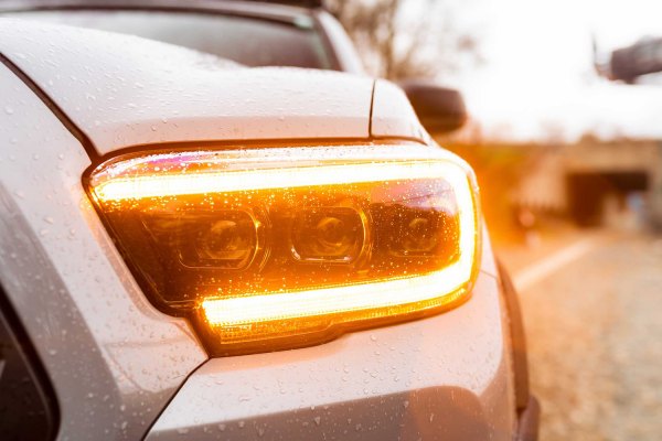 Morimoto XB LED Headlights: Toyota Tacoma (16-20) (Pair / ASM / Amber DRL) (Gen 2) LF530.2-A-ASM - Flex Offroad
