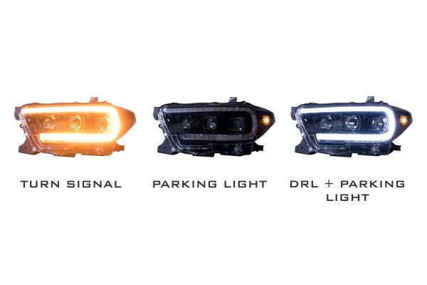 Morimoto XB LED Headlights: Toyota Tacoma (16-20) (Pair / ASM) (Gen 2) LF530.2-ASM - Flex Offroad
