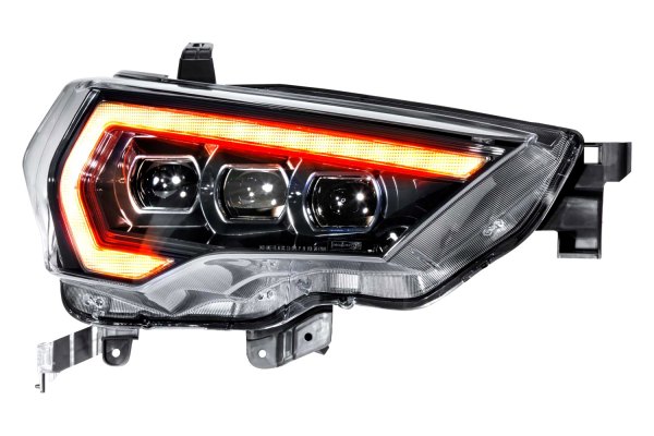 Morimoto XB LED Headlights: Toyota 4Runner (14-22) (Pair / ASM / Amber DRL) (Gen 2) LF531.2-A-ASM - Flex Offroad
