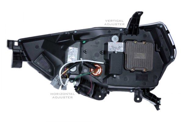 Morimoto XB LED Headlights: Toyota 4Runner (14-22) (Pair / ASM / Amber DRL) (Gen 2) LF531.2-A-ASM - Flex Offroad