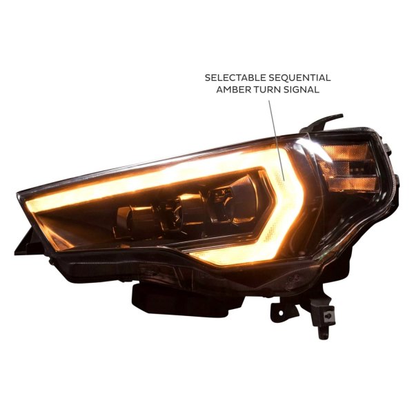 Morimoto XB LED Headlights: Toyota 4Runner (14-22) (Pair / ASM) (Gen 2) LF531.2-ASM