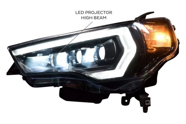Morimoto XB LED Headlights: Toyota 4Runner (14-22) (Pair / ASM) (Gen 2) LF531.2-ASM - Flex Offroad